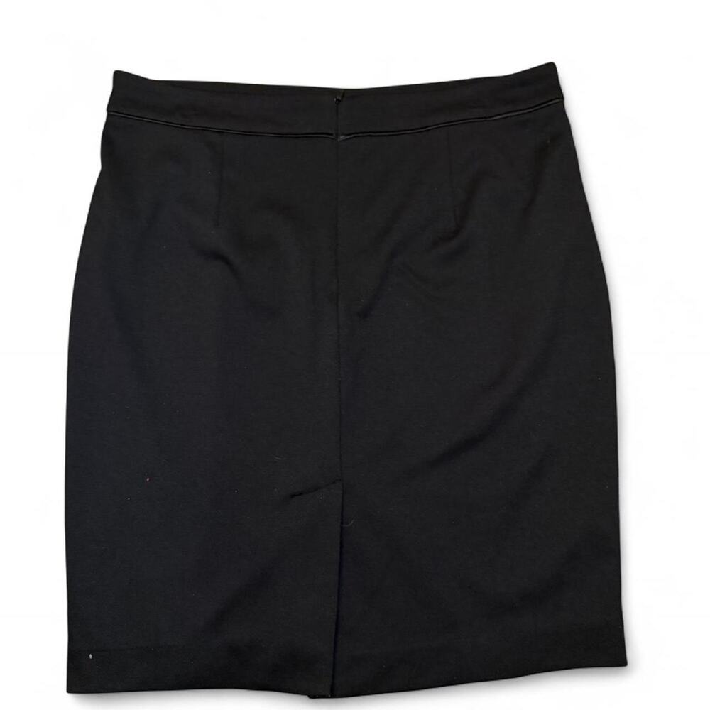 Dana Buchman Black & Gray Colorblock Pencil Skirt Size 10 - Picture 4 of 4
